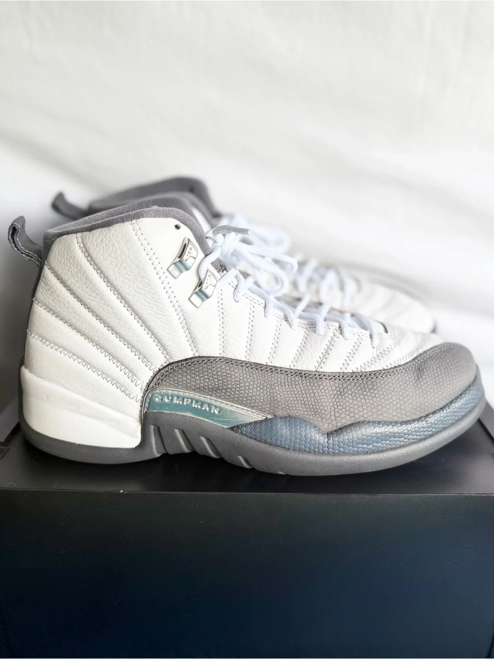 AUTHENTIC Jordan 12 Retro Dark Grey Size 10 130690-160 2019 PRE-OWNED